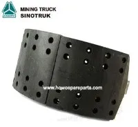 HOWO 70T Mining Truck Brake Shoe AZ9970440003 Za građevinske mašine Sinotruk